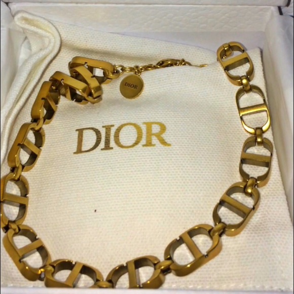Dior Jewelry - Dior Gold Choker Necklace NEW
